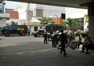 Polisi Amankan Demo Tolak Tol Tengah