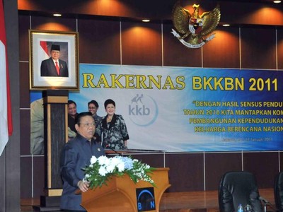Menko Kesra Buka Raker BKKBN