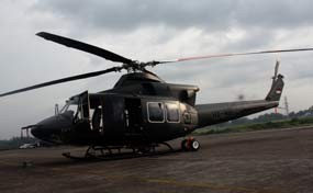 PT DI Serahkan Heli NBELL ke TNI AD 
