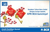 Sambut Imlek, Dengan KPR BCA Fix dan Cap
