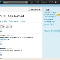 Kepergian Adjie Massaid Membuat Para Tweeps Berduka
