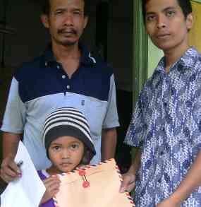 Rizky, Penderita Tumor Telinga Terima Bantuan dari Pembaca