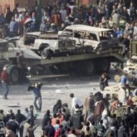  Dirikan Tenda di Tahrir Square, Demonstran Anti Mubarak Masih Bertahan