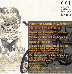 Komikus Prancis Simon Hureau Gelar Pameran dan Lokakarya di Jakarta