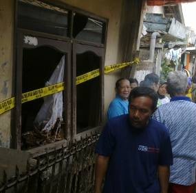 Ketua RT dan Isteri Alami Luka Bakar
