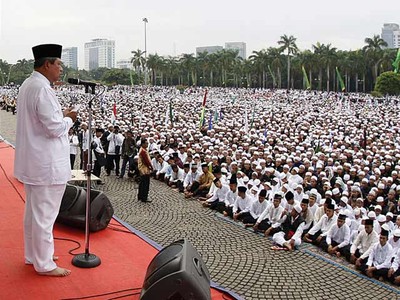 SBY Hadiri Dzikir Akbar di Monas