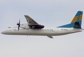 Pesawat Merpati Tergelincir Akibat Gagal Take Off di Kupang Pesawat Merpati Tergelincir Akibat Gagal Take Off di Kupang
