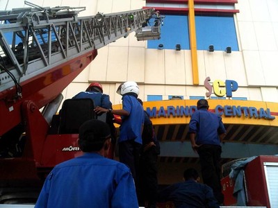 Samarinda Central Plaza Terbakar