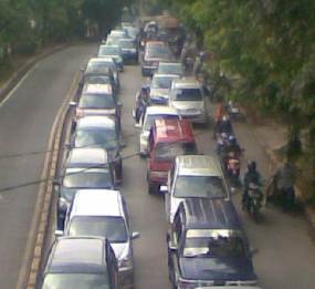 Ragunan-Mampang Macet Parah