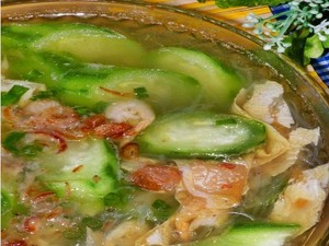 Resep Sup: Sup Oyong Kembang Tahu