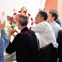 Steve Jobs Muncul Saat Dinner dengan Obama