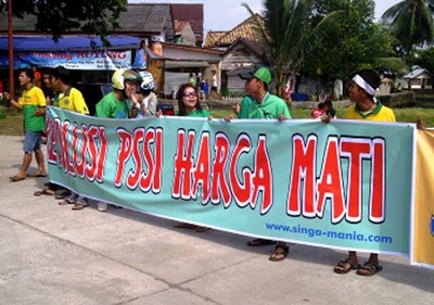 Singa Mania Tuntut Perubahan di Tubuh PSSI
