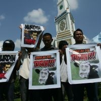 Suporter Aceh Demo PSSI