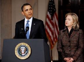 Pikirkan Warganya di Libya, Obama Hati-hati Pidato