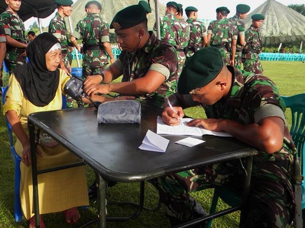 Bakti TNI dari Kostrad