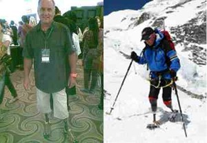 Kaki Besi Mark Inglis yang Sampai ke Puncak Himalaya