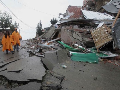 Longsor di Bolivia Hancurkan Ratusan Rumah