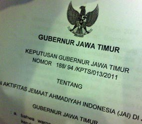 MUI Dukung Gubernur Jatim Larang Ahmadiyah Beraktivitas