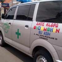 Bos Sate Klopo Ondomohen Sediakan Ambulance untuk Publik