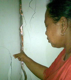 Tanah Bergerak Kembali Landa Pacitan, Puluhan Rumah Rusak