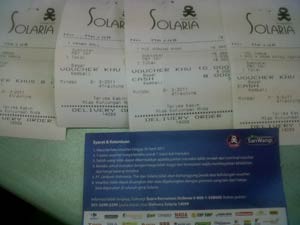 Keterangan voucher Solaria-Sari Wangi Menyesatkan