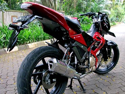 Suzuki Satria ala Personel TNI
