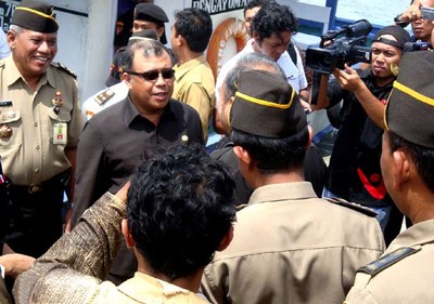 Patrialis Tinjau Lapas Narkotika Nusakambangan