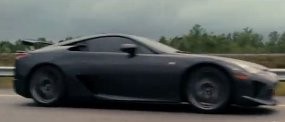 Lexus LFA Beraksi di Film Fast & Furious 2011