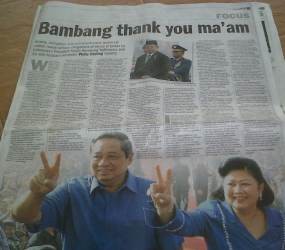The Age Tuding Bu Ani Kontrol SBY, Ambil Keuntungan Pribadi 