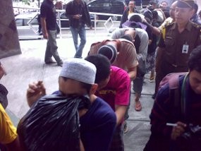 Tersangka Rusuh Temanggung Dilimpahkan ke Kejati Jateng