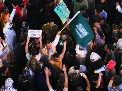 Polisi Saudi Tembaki Demonstran