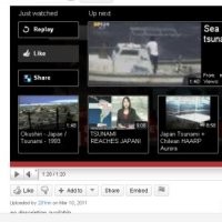 YouTube Abadikan Dahsyatnya Tsunami di Jepang