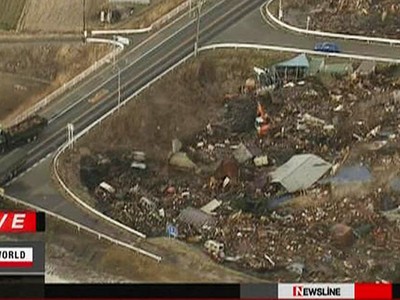 Tsunami Terjang Jepang