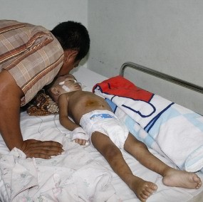 Bocah 1,8 Tahun Diduga Jadi Korban Malpraktek RS Ibnu Sina