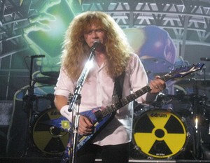 Dave Mustaine Mendadak Sakit, Megadeth Konser Hanya Enam Lagu