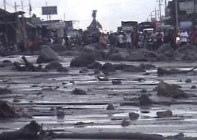 Panik Ada Banjir Lahar Dingin Merapi, Pemotor Tewas Tertabrak Truk