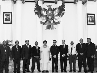 Menlu Terima Perwakilan 15 Negara Pasifik