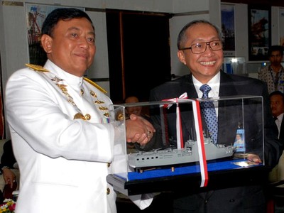 KRI Banda Aceh-593 Perkuat Alutsista TNI AL