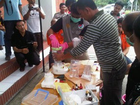 Wurr! Sabu & Ketamine Rp 4,8 M Diblender di Bandara Cengkareng