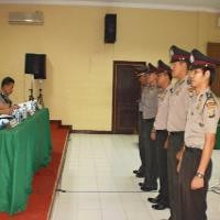 Peras Pengguna Narkoba, Lima Polisi Tangerang Disidang