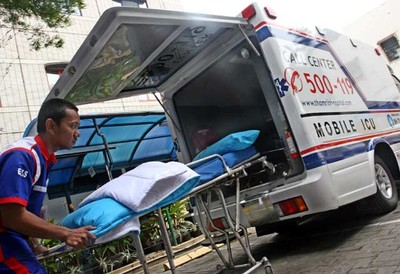 RS Thamrin Ramaikan Pelayanan Ambulance