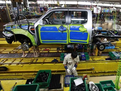 Mengintip Perakitan Ford Ranger