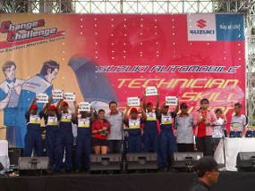 Kontes Mekanik Suzuki Demi Kepuasan Pelanggan