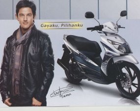 Irfan Bachdim Luncurkan Suzuki Hayate 31 Maret