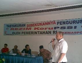 Pengurus PSSI Dibekukan, Pasuruan Tasyakuran