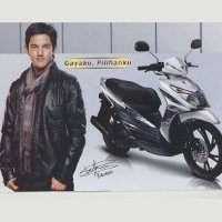 Suzuki Hayate Keliling Jakarta Bareng Irfan Bachdim