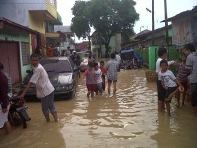 Banjir di Sekitar Kampus USU Medan Sudah Surut