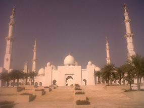  Jejak Sang Presiden dalam Kemegahan Masjid Syech Zayed di Abu Dhabi