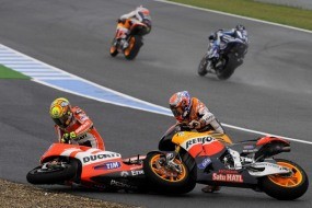 Rossi Mengklaim Bukannya Mau Menyalip Stoner