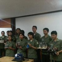 Robot-robot dari Bandung Siap Serbu Amerika